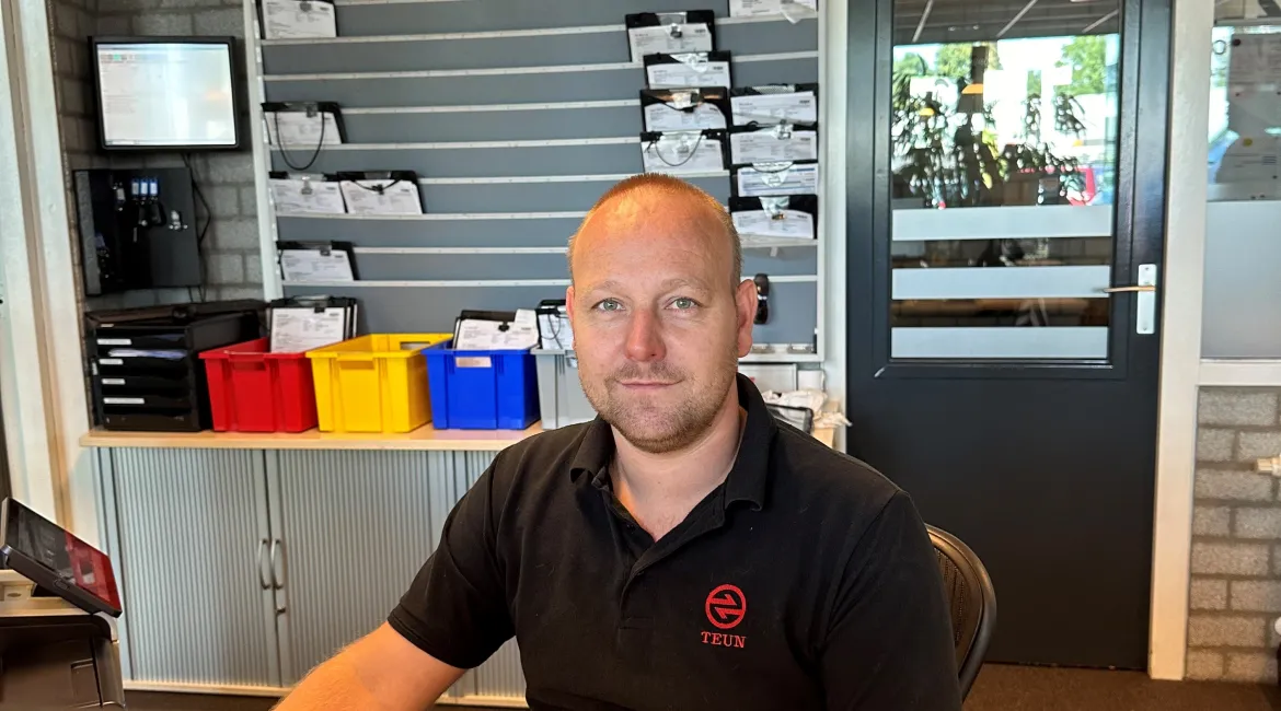 Teun, directeur-eigenaar vestigingsmanager Geffen