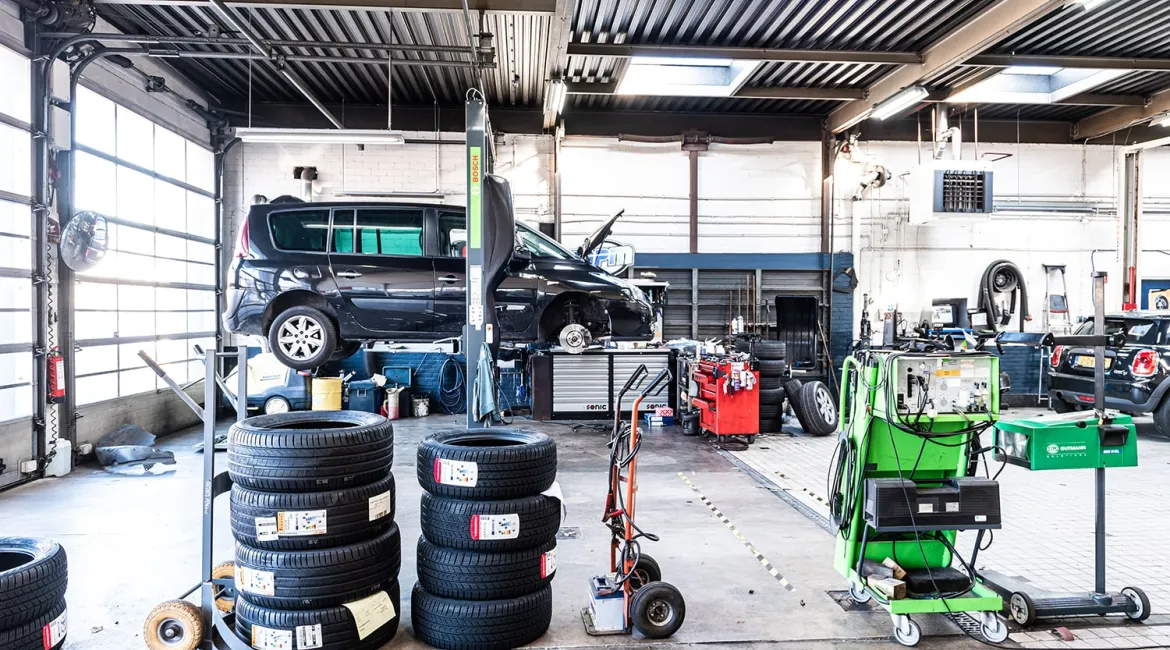 Werkplaats van Bosch Car Service Ericars Meerssen