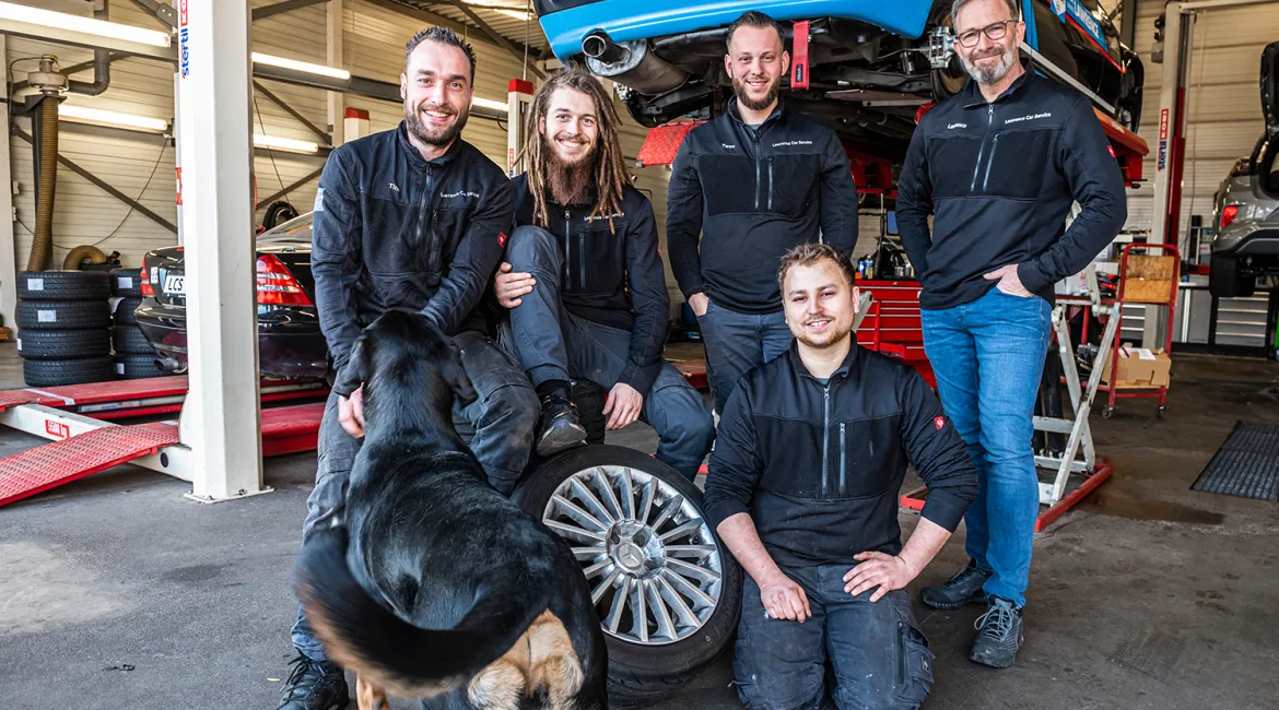 Team van Bosch Car Service Lawrence in Beek