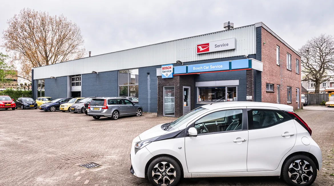 locatie van Bosch Car Service Oprins in Breda