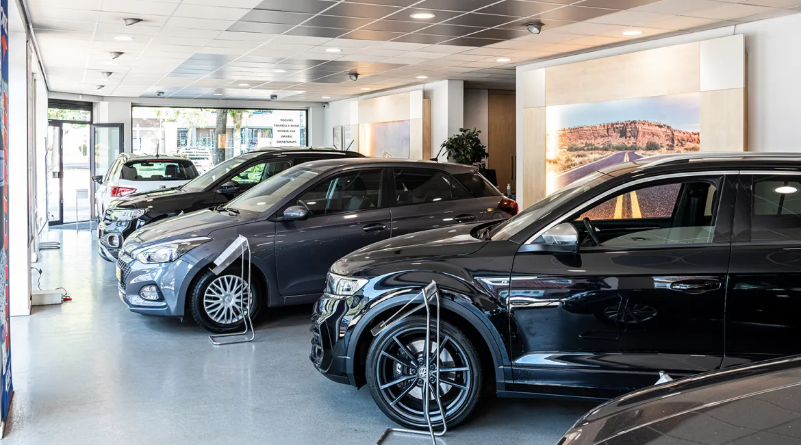 Showroom van Bosch Car Service Slootweg in Amersfoort
