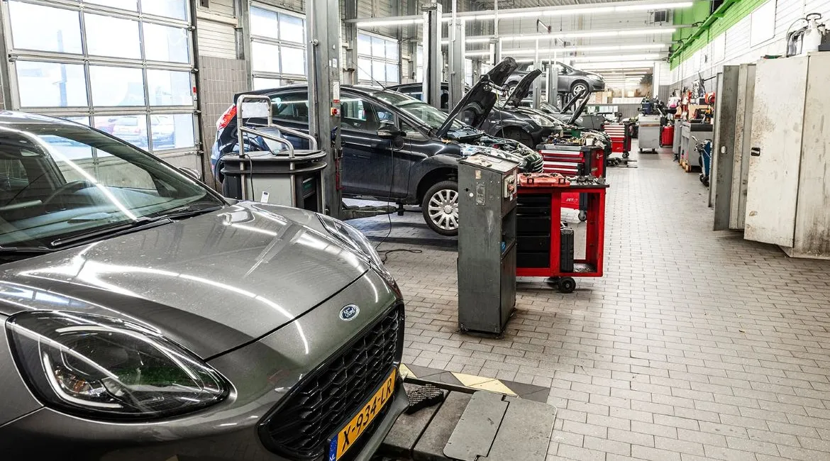 BCS Tyrex werkplaats