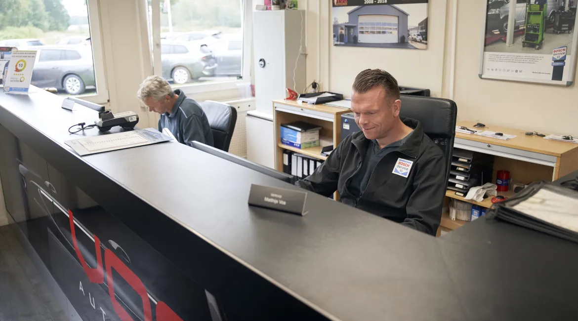 Receptie Bosch Car Service Vos
