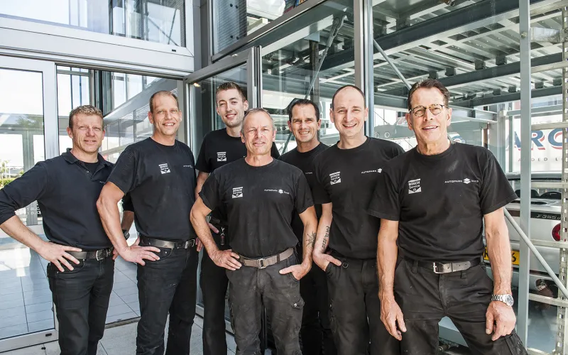 Het team van Bosch Car Service Autopark Zuid