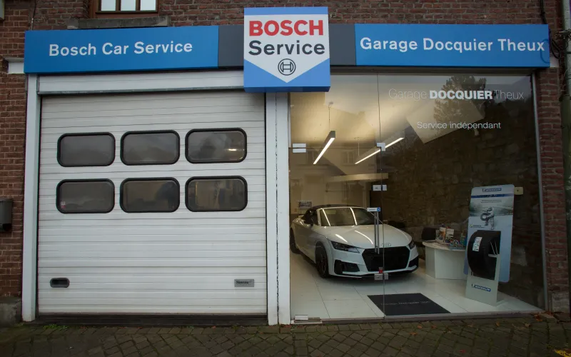 Bienvenu chez Bosch Car Service Docquier