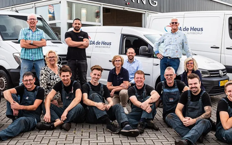Teamfoto Eda de Heus