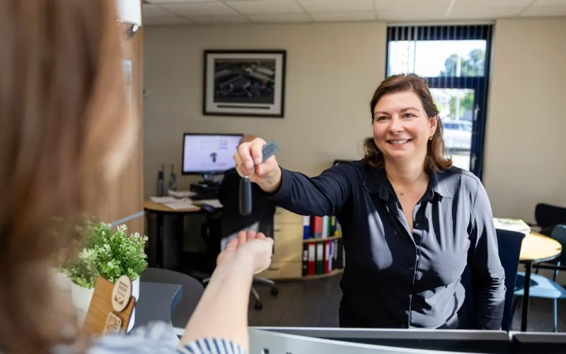 Contact met baliemedewerker