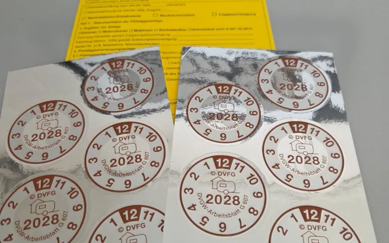 G 607 gaskeuring DVGW