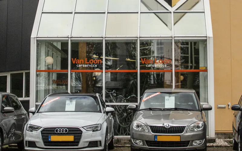 Voorzijde BCS van Loon