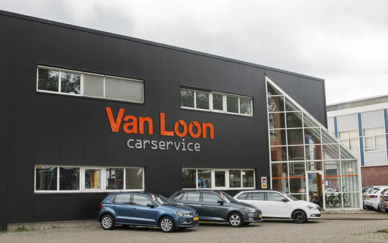 vooraanzicht garage