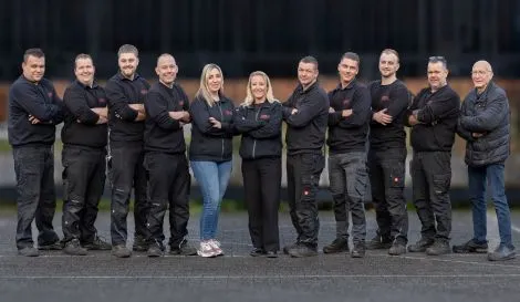 BCS Autobedrijf Aerts team