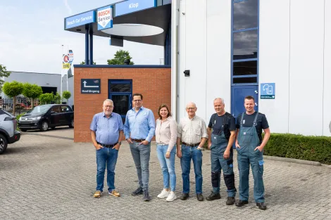 Teamfoto Autobedrijf Klop